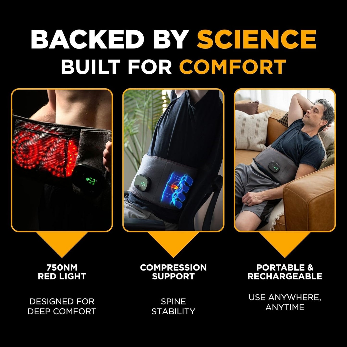 Lummiwell™ Heated Massage Belt