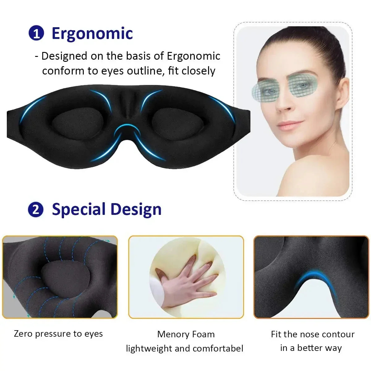 Lummiwell™ Sleep & Restore Eye Mask